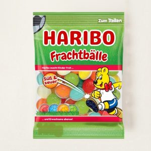 Haribo Fruchtbälle želé bonbóny 200g, hsd 04/2027