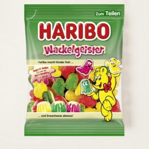 Haribo Wackelgeister želé bonbóny 200g, hsd 04/2027
