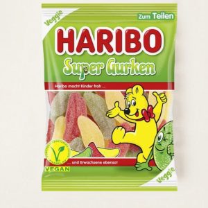 Haribo Super Gurken želé bonbóny 200g, hsd 04/2027