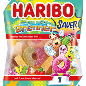 Haribo Sauer Brenner želé bonbóny 200g, hsd 04/2027