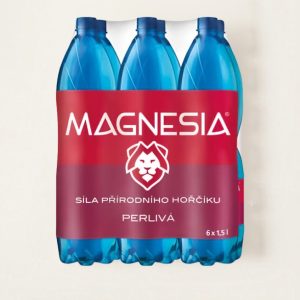 Magnesia minerální voda perlivá 1,5l 6ks
