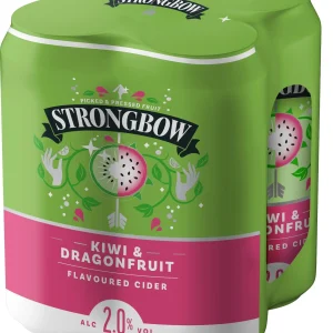 Strongbow Kiwi & Dragonfruit cider 0,44 l -han 5/2027