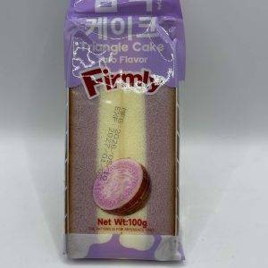 Banh bong lan tam giac Firmly Triangle cake taro 100g -han 5/1/2027