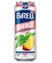 Birell Active Energy s příchutí zelený čaj & broskev 0,5l -han 7/2027