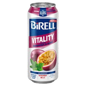 Birell Active Vitality s příchutí marakuja & maté 0,5l -han 18/7/2027