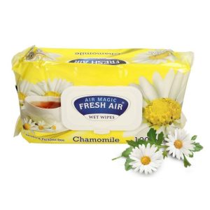 FRESH AIR Vlhčené ubrousky Chamomile 120 ks