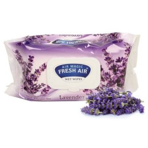 Fresh Air vlhčené ubrousky 100ks Levender
