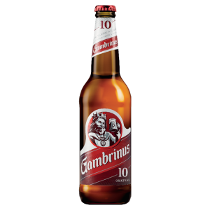 Gambrinus 10 Originál 0,5l SKLO -han 01/2027
