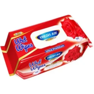 Fresh Air vlhčené ubrousky 120ks Wild  Rose