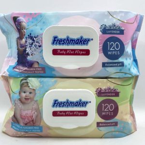 Freshmaker Baby Wet Wipes 120ks