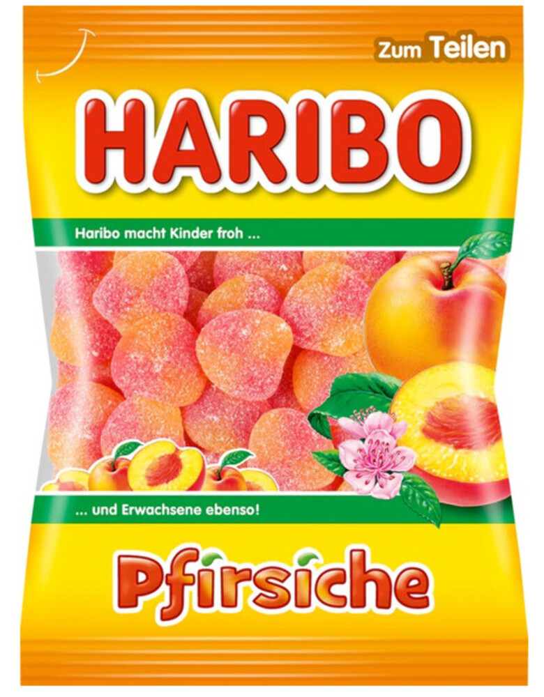 Haribo Pfirsiche 175 g -han 4/2027