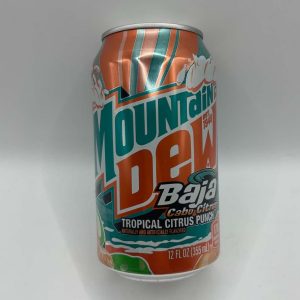 MountainDew Baja cabo citrus USA 355ml x12ks -han 10/2026