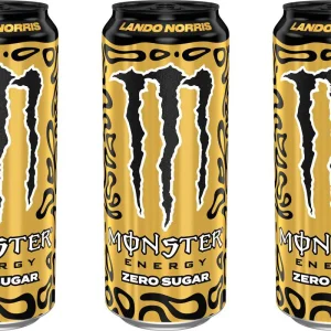 Monster Energy and Lando Norris  Gold x24ks