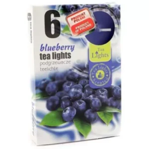 Tea Lights svíčky blueberry 6ks X bich 15ks