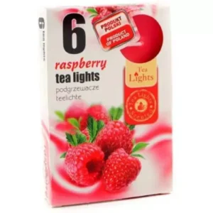 Tea Lights svíčky raspberry 6ks X  bich 15ks