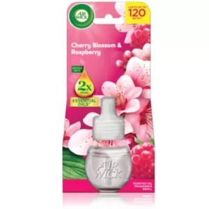 Air Wick elektromos illatosító utántöltő 19 ml Cherry Blossom & Raspberry X 6ks