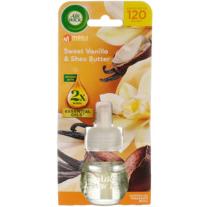 Rezerva aparat odorizant electric Air Wick 19ml (Sweet Vanilla & Sheea Butter) X 6ks