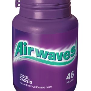 Airwaves Cool Cassis chewing gum, 46 Count