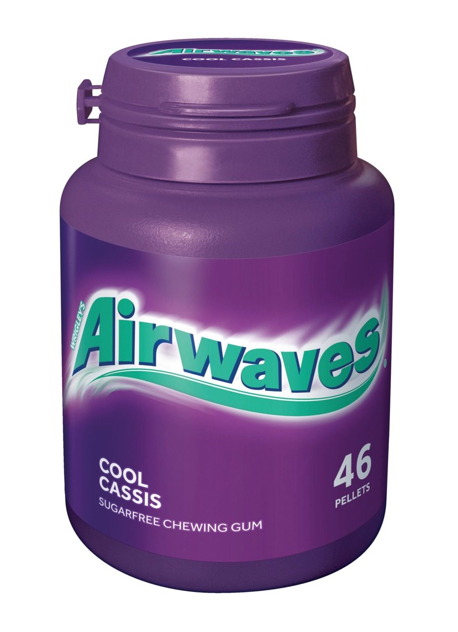 Airwaves Cool Cassis chewing gum, 46 Count