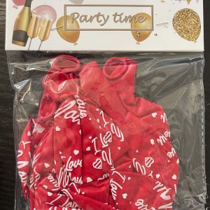Balónky  I LOVEYOU 1 set 10ks