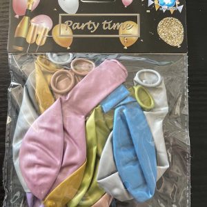 Balonky Party time 36651-1set x10ks