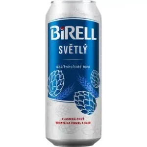 Birell nealko pivo 0,5L Plech