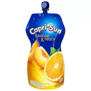 Capri Sun pomeranč a broskev 0,33L X15ks -han 31/7/2027