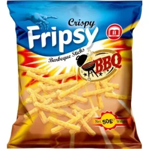 Fripsy crispy tyčinky bbq 50g-han 4/2027