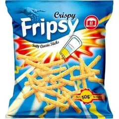 Fripsy crispy tyčinky slané 50g-han 4/2027