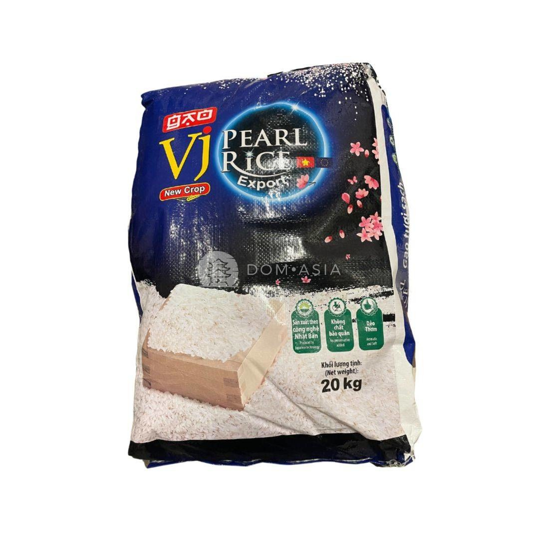 VJ Pearl Rice 20kg Perlová rýže / Gao Viet Nhat (gao)