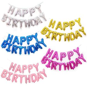 Set Happy Birthday  Sinh Nhật Người Lớn  mix mau