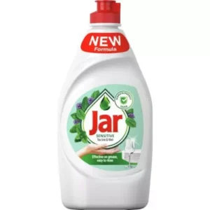 Jar čistič na mytí nádobí sensitive tea tree & mint 450ML
