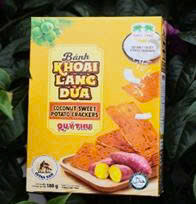 Bánh khoai lang dừa goi-180g -han 32/3/2027