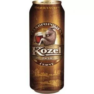 kozel 11*-cerny 0,5l-plech -han 2/2027