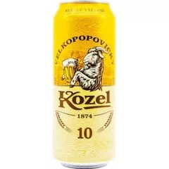 Kozel 10*světlý 0,5L Plech  -han 20/1/2027