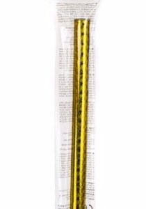 Fontána na tortu zlatá 18cm 1ks