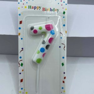Nến sinh nhật hình số 7