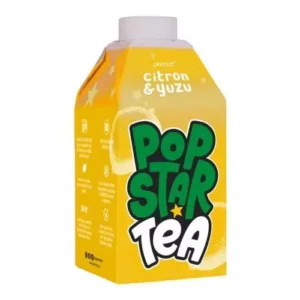 Popstar Tea ledový čaj citron yuzu 0,5L X 8ks -han 24/9/2027