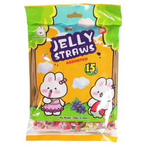 Sweet Mellow - Jelly Straws Assorted 300g -han 19/4/2028