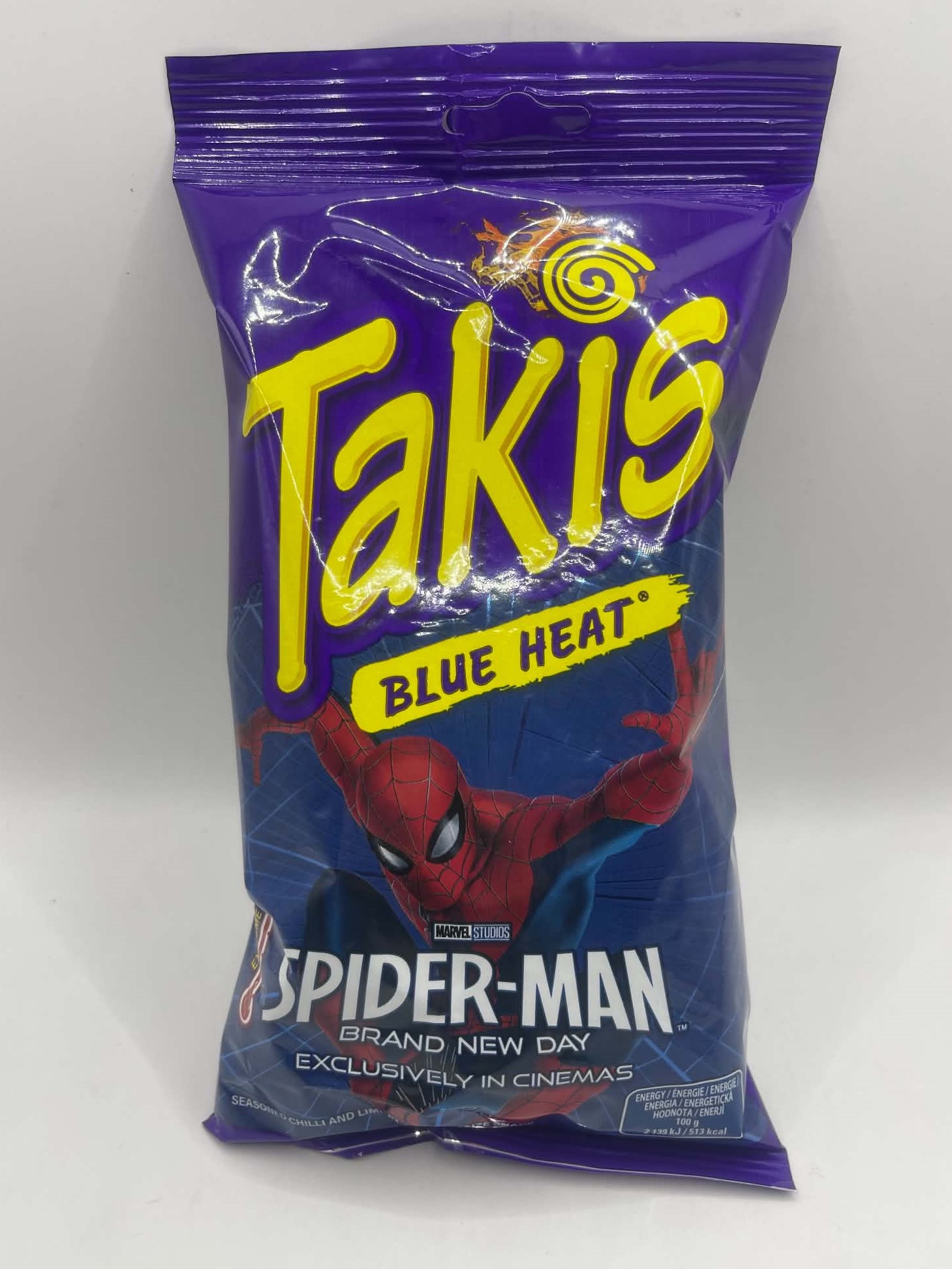 Takis snack blue heat  SPIDER-MAN 100g -han 1/2027