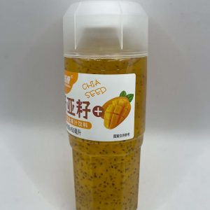 thạch hoa quả +Mè đen Weibao cốc 450ml Mango -han 6/2027