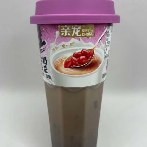 Sữa chua uống thạch hoa quả Weibao cốc 520ml đậu đỏ -han 3/2027