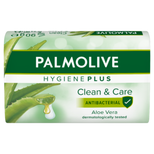 Palmolive Tuhé mýdlo Hygiene Plus Clean & Care s aloe vera 90 g X 6ks
