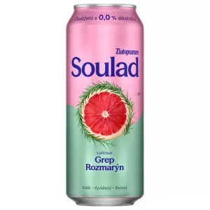 Zlatopramen Soulad nealko grep rozmarým 0,5L -han 26/6/2027