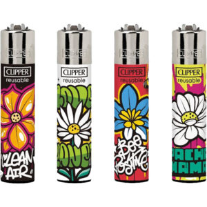 Zapalovač Clipper CP11R Spring Graffiti hinh hoa X 24ks -58427