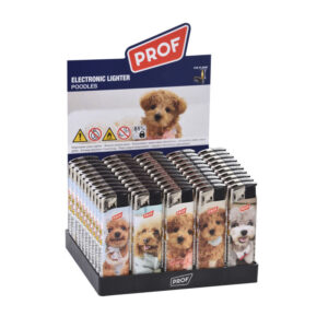 Prof Zapalovač Piezo Fixflame Poodles (50/bal ) 01033