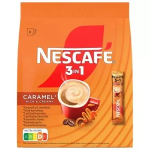 Nescafe 3in1 mixy caramel bag8 128g X  18ks -han 30/9/2027