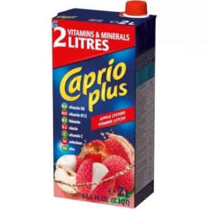 Caprio liči - jablko 2L X 6ks -han 8/2027
