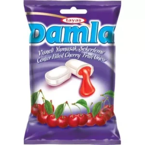 Tayas Damla soft candy cherry 90g - han 13/2/2028