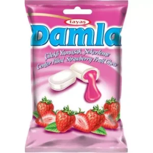 Tayas Damla soft candy strawberry 90g - han 30/4/2028